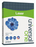 A Picture of product UNV-98240 Universal One™ Laser Paper,  98 Brightness, 24lb, 8-1/2 x 11, White, 500 Sheets/Ream