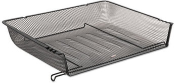 Rolodex™ Mesh Stacking Side Load Tray,  Wire, Black