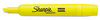 A Picture of product SAN-25164PP Sharpie® Tank Style Highlighters,  Chisel Tip, Fluorescent Yellow, 4/Set