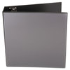 A Picture of product UNV-20991 Universal® Economy Round Ring View Binder 3 Rings, 3" Capacity, 11 x 8.5, Black