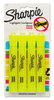 A Picture of product SAN-25164PP Sharpie® Tank Style Highlighters,  Chisel Tip, Fluorescent Yellow, 4/Set