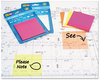 A Picture of product RTG-23774 Redi-Tag® SeeNotes Stickies™,  3 x 3, Neon Pink, 50-Sheets/Pad