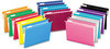 A Picture of product PFX-415315PIN Pendaflex® Colored Reinforced Hanging Folders Legal Size, 1/5-Cut Tabs, Pink, 25/Box