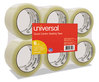 A Picture of product UNV-73000 Universal® Quiet Tape Box Sealing 3" Core, 1.88" x 109 yds, Clear, 6/Pack