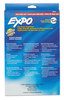 A Picture of product SAN-80556 EXPO® Low-Odor Dry Erase Marker and Organizer Kit,  Chisel Tip, Assorted, 6/Set