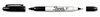 A Picture of product SAN-32201 Sharpie® Twin-Tip Permanent Marker,  Fine/Ultra Fine, Black