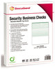 A Picture of product PRB-04502 DocuGard® Security Business Checks,  Green Marble, Top, 24 lb, Letter, 500/Ream