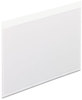 A Picture of product PFX-99376 Pendaflex® Self-Adhesive Pockets,  4 x 6, Clear Front/White Backing, 100/Box