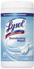 A Picture of product RAC-89346 LYSOL® Brand Disinfecting Wipes,  Crisp Linen Scent, 7 x 8, 80/Canister, 6 Canister/Carton