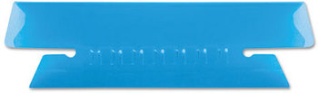 Pendaflex® Transparent Colored Tabs For Hanging File Folders 1/3-Cut, Blue, 3.5" Wide, 25/Pack