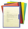 A Picture of product SMD-85740 Smead™ Organized Up® Poly Opaque Project Jackets Letter Size, Assorted Colors, 5/Pack