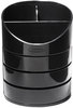A Picture of product RUB-14095ROS Rubbermaid® Small Storage Pencil Cup,  Plastic, 4 1/2 dia. x 5 11/16, Black