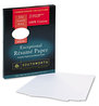 A Picture of product SOU-RD18CF Southworth® 100% Cotton Résumé Paper,  White, 32 lbs., 8-1/2 x 11, Wove, 100/Box