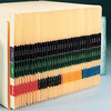 A Picture of product SMD-67376 Smead™ Numerical End Tab File Folder Labels 6, 1 x 1.25, White, 500/Roll