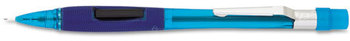 Pentel® Quicker Clicker™ Mechanical Pencil,  0.5 mm, Transparent Blue Barrel