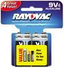 A Picture of product RAY-A16044CTF2 Rayovac® Alkaline Batteries,  9V, 4/Pack
