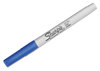 A Picture of product SAN-35003 Sharpie® Extra Fine Tip Permanent Marker,  Extra Fine Point, Blue, Dozen