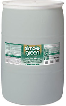 Simple Green® Industrial Cleaner & Degreaser,  Concentrated, 55 gal Drum
