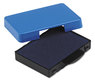 A Picture of product USS-P5430BL Identity Group Replacement Ink Pad for Trodat® Self-Inking Custom Dater,  1 x 1 5/8, Blue