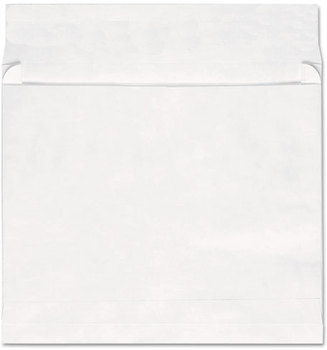 Universal® Deluxe Tyvek® Expansion Envelopes Open-End, 2" Capacity, #13 1/2, Square Flap, Self-Adhesive Closure, 10 x 13, White, 100/Box