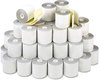 A Picture of product PMC-09225 PM Company® Impact Printing Carbonless Paper Rolls,  Credit Verification, 2 1/4" x 70 ft, White/Canary, 50/Carton