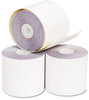 A Picture of product PMC-09225 PM Company® Impact Printing Carbonless Paper Rolls,  Credit Verification, 2 1/4" x 70 ft, White/Canary, 50/Carton