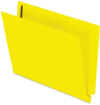 Pendaflex® Colored Reinforced End Tab Fasteners Folders,  Two Fasteners, Letter, Yellow, 50/Box