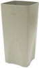 A Picture of product RCP-356300BG Rubbermaid® Commercial 19-Gal. Rigid Waste Liner,  Square, Plastic, 19gal, Beige