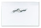 A Picture of product UNV-56001 Universal® Clear Badge Holders With Inserts,  Top Load, 2 1/4 x 3 1/2, White, 100/Box