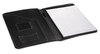 A Picture of product UNV-32660 Universal® Pad Folio Leather-Look Inside Flap Pocket w/Card Holder, Black