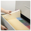 A Picture of product SMD-10333 Smead™ Manila File Folders 1/3-Cut Tabs: Right Position, Letter Size, 0.75" Expansion, 100/Box