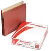 A Picture of product PFX-85545 Pendaflex® Premium Reinforced Expanding File Pockets,  Straight Cut, Letter, Red, 5/Box