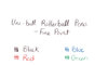 A Picture of product SAN-60104 uni-ball® Stick Roller Ball Pen,  Fine, Dozen