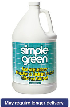 Simple Green® Lime Scale Remover,  Wintergreen, 1 gal, Bottle, 6/Carton