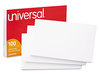 A Picture of product UNV-47256 Universal® Recycled Index Strong 2 Pt. Stock Cards Ruled, 5 x 8, Assorted, 100/Pack