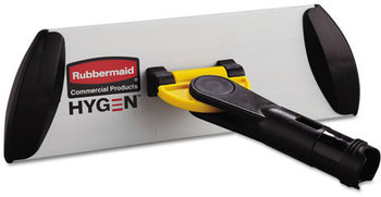 Rubbermaid® Commercial HYGEN™ HYGEN™ Quick Connect Single-Sided Frame,  11w x 3 1/2d, Yellow