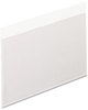 A Picture of product PFX-99375 Pendaflex® Self-Adhesive Pockets,  3 x 5, Clear Front/White Backing, 100/Box