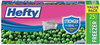A Picture of product RFP-R82425 Hefty® Slider Bags,  Freezer, 1gal, 2.5 mil, Clear, 25/Box