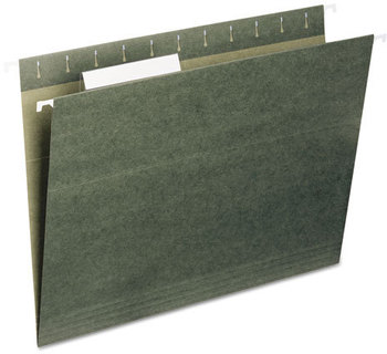 Smead™ Hanging Folders Letter Size, 1/3-Cut Tabs, Standard Green, 25/Box