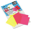 A Picture of product RTG-21095 Redi-Tag® SeeNotes® Arrow Flags,  Neon Assorted, 60/Pad, 2 Pads