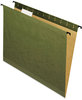 A Picture of product PFX-615215 Pendaflex® SureHook® Hanging Folders Letter Size, 1/5-Cut Tabs, Standard Green, 20/Box