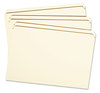 A Picture of product SMD-15310 Smead™ Reinforced Tab Manila File Folder Folders, Straight Tabs, Legal Size, 0.75" Expansion, 11-pt 100/Box