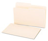 A Picture of product UNV-15112 Universal® Top Tab File Folders 1/2-Cut Tabs: Assorted, Legal Size, 0.75" Expansion, Manila, 100/Box