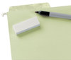 A Picture of product SMD-64032 Smead™ Erasable FasTab® Hanging Folders Letter Size, 1/3-Cut Tabs, Moss, 20/Box