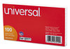 A Picture of product UNV-47245 Universal® Recycled Index Strong 2 Pt. Stock Cards Unruled 5 x 8, White, 500/Pack