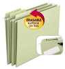 A Picture of product SMD-64032 Smead™ Erasable FasTab® Hanging Folders Letter Size, 1/3-Cut Tabs, Moss, 20/Box