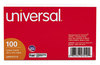 A Picture of product UNV-47245 Universal® Recycled Index Strong 2 Pt. Stock Cards Unruled 5 x 8, White, 500/Pack