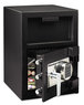A Picture of product SEN-DH109E Sentry® Safe Digital Depository Safe,  Extra Large, 1.09 ft3, 14w x 15 3/5d x 24h, Black