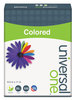 A Picture of product UNV-11212 Universal® Deluxe Colored Paper 20 lb Bond Weight, 8.5 x 11, Orchid, 500/Ream