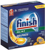 A Picture of product RAC-81053 FINISH® Dish Detergent Gelpacs®,  Orange Scent, Box of 32 Gelpacs